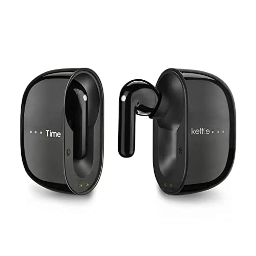 Timekettle M3 Übersetzungsgerät, Zwei-Wege-Übersetzer-Kopfhörer mit App für 40 Sprachen & 93 Dialekte Online&Offline-Sprachübersetzer für Expats auf Reisen, kompatibel mit iOS & Android