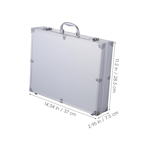 Portable Aluminum Alloy Storage Box Medicine Case for Travel Electronics2
