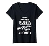 DALLA MARE RUSSIA CON AMORE. Hai avuto compagni russi al partito sovietico? Ricordi il crollo della Nazione Sovietica? Perdere i vecchi paesi dell'Unione Sovietica? Vintage Retro URSS CCCP KALASHNIKOV pistola AK-47 fucile automatico arma.