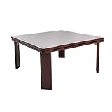 ZIHESY Multifunctional Kotatsu Table Wood Coffee Table with Folding Legs, Kotatsu Heater Table with Hide Hanging Heater, Suitable Dor Use in All Seasons(75 * 75 * 38cm/29.5 * 29.5 * 15in)
