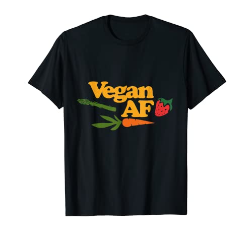 vegan AF t shirt proud vegans geschenk tee shirts lustig vegan T-Shirt