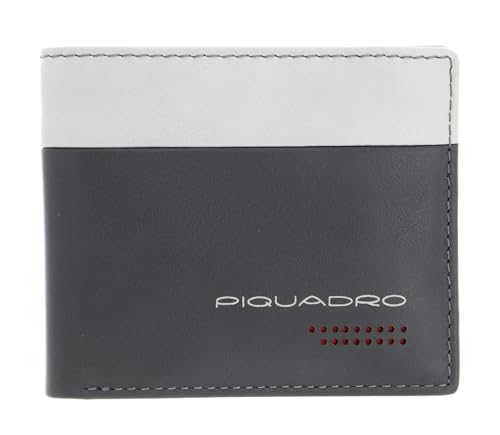 PIQUADRO Urban Men´s Wallet Removable Document Facility RFID Grigio/Nero - Afbeelding 3