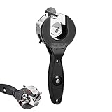 Yidueace Coupe-Tube à Cliquet | À Cliquet pour Tuyaux PVC,Outils de Plomberie Compacts pour Rénovation | Rénovation Bâtiment Travaux Électricien Maison