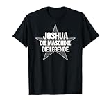 Lustige Shirts mit Name Herren Jungen Maschine