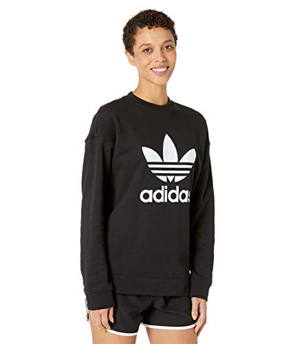 adidas Originals Trefoil Crew Sweatshirt Black/White LG