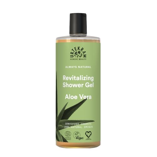 Urtekram Shower gel - Moisturizing - Aloe Vera - 500 ml, Vegan, Organic, Natural Origin