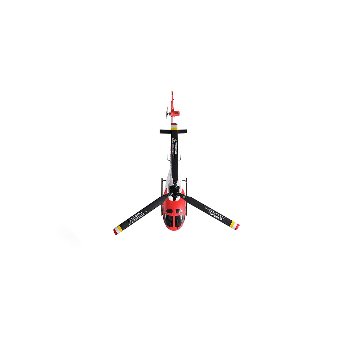 WL AS350 Ferngesteuerter Hubschrauber, 2.4G 4CH 3-Blade Flybarless Realistisches RC Hubschrauber Modell mit Barometrischer Höhenhaltung, optischer Flusspositionierung und One-Key TOL, 1