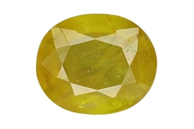 Saphir jaune Pukhraj naturel 3,25 Ratti certifié GGTL pour bague de mariage