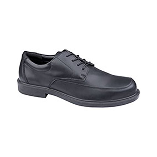 Chaussures basses en cuir anti-glisse S3 Src Deltaplus pour pieds fatigués
