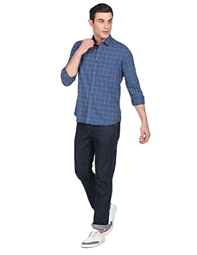 Image of Arrow Men's Checkered Slim Fit Shirt
