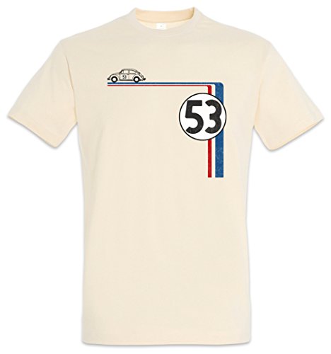 Urban Backwoods Herbie 53 Herren T-Shirt Beige Größe XL