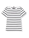Camiseta esencial a rayas S/S Tommy Hilfiger Camiseta Essential Stripe S/S, White, 92 cm para Niños