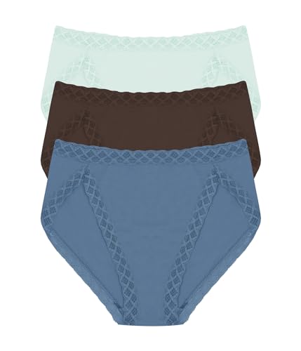Image of Natori Women's Bliss French Cut 3-Pack, Stellar