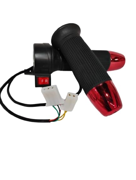 Electric Throttle Accelerator for E-Bike, E-Scooty & E-Rickshaw | 2 Wire | 24V–72V | Hall Sensor Grip Handle | Heavy Duty EV Accelerator-image-7