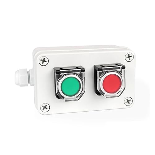 Bouton-poussoir momentané KLVN horizontal pour éviter les pannes