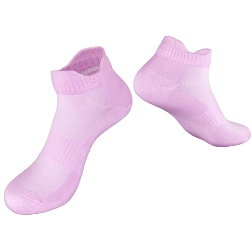 Image of Womens Anti Odor Breathable Moisture Wicking Sports Cotton Low Cut /Quarter Crew Socks for Athletes Foot