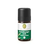 PRIMAVERA Duftmischung Erkältungszeit bio 5 ml - Eukalyptus globulus, Fichtennadel und Weihrauch arabisch - Aromaöl, Duftöl, ätherisches Öl - Aromatherapie - vegan
