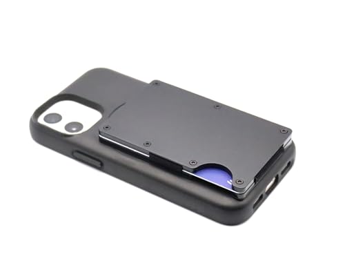 Image of Compatible with SP Connect SPC+ phone case, Credit Card Wallet, RFID, holds 10 cards (Black)