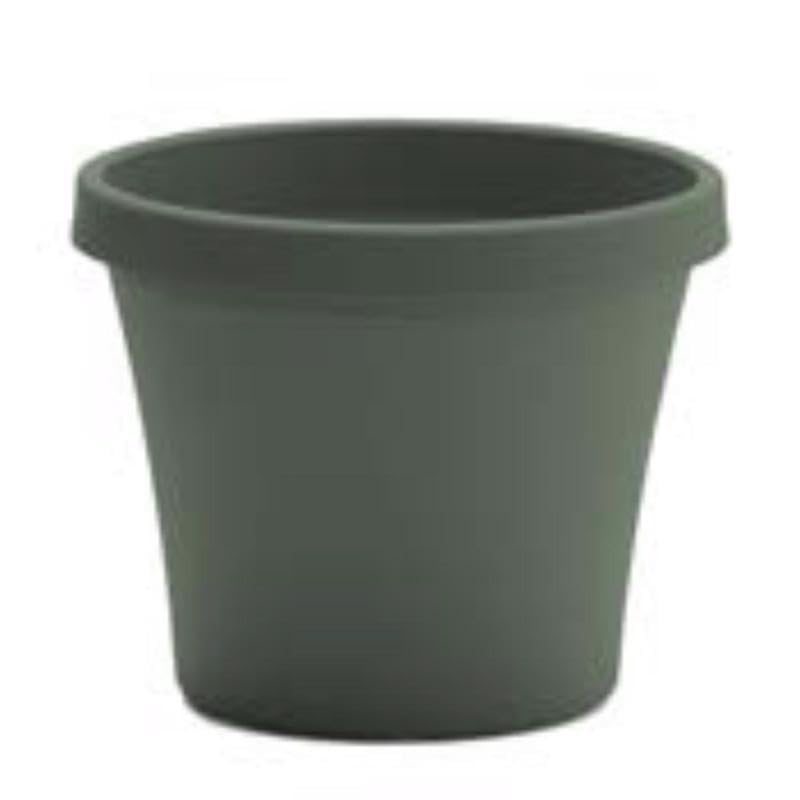 Bloem 7037085 8.5 x 10.75 x 7.5 in. Terra Plastic Traditional Planter Green