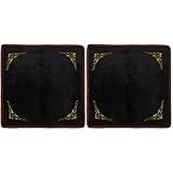 COHEALI 2 Stück Schmuck Theke Schmuck Display Pads Halskette Display Pad Schmuck Theke Präsentation Pads Pad Faltdisplay