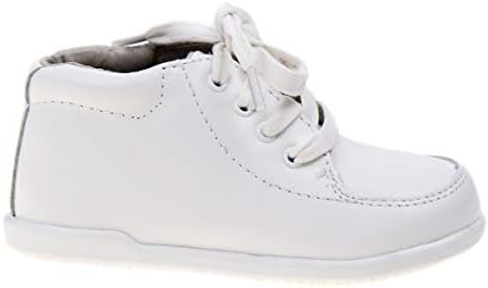Josmo Baby-Boy's Daniel First Walker Shoe, White, 7.5 Wide US Toddler | Image 5
