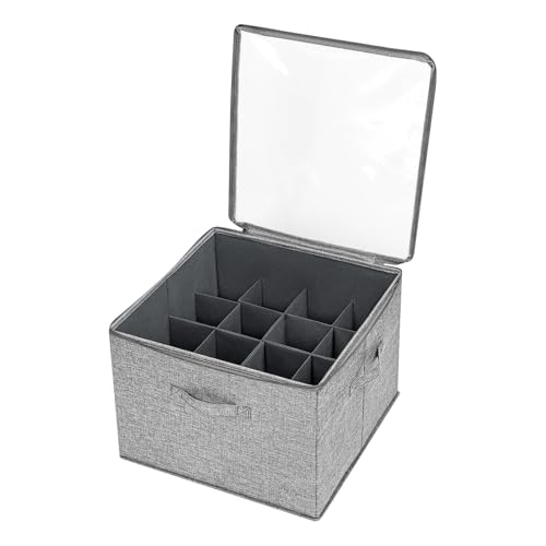 Zapatos que ahorran espacio, grandes recipientes de almacenamiento con asas y soporte inferior para zapatos deportivos, lona y cuero, ideal para guardar toallas y ropa