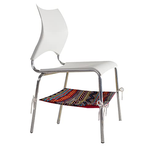 Rede Suspensa de Pet Gatos para Amarrar Cadeira e Poltrona Dupla Face Vinho