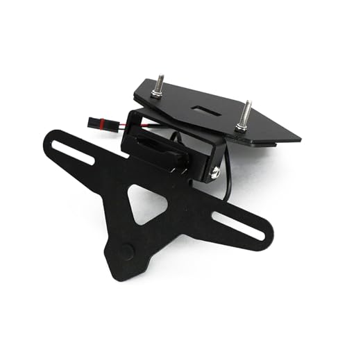 Support de plaque pour S1000 RR en aluminium usiné avec feu de plaque LED