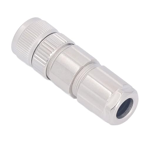 Conector aviación recto 4 pines IP67 ignífugo miniatura 4
