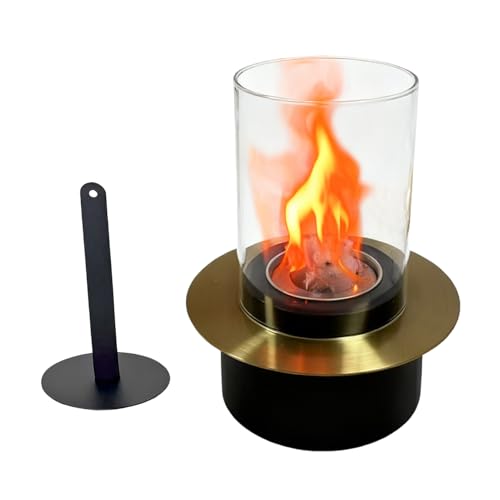 Falò da tavolo per esterni | Bruciatore senza fiamma Mini Stufa, piano cottura a propano - per giardino campeggio terrazza