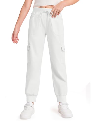 Pantalones deportivos cargo infantiles que se secan rápido para niñas activa