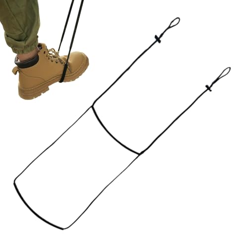 Escalera de Puesto de Caza | Escalón Doble de 1.5 Metros Cuerdas de Escalada - Correa Tejida a Mano con Hebillas de Cadena de Margarita Ajustables,para Infantil Acampada Escape Emergencia