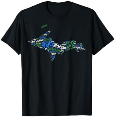 906, Lake Superior, Upper Peninsula of Michigan T-Shirt
