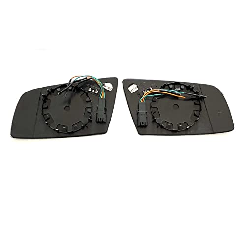Miroir chauffant verre grand angle 4 broches pour dégivrage rétroviseur BMW E60 E63