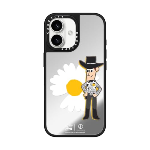 CASETiFY �~���[ iPhone 16 �P�[�X [TOY STORY | PEACEMINUSONE Co-lab/����(�X�}�z�J�o�[) / MagSafe�Ή�/�w��h�~] - THE FIRST FAN Symbol Case - WOODY - 