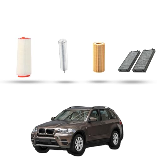 Kit Tagliando compatibile con Bmw x5 (E70) 3.0d 173kw dal 2007