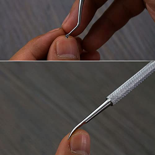 100 Pcs Toenail Corrector Patch With 2 Pcs Toenail Planing Tool Set, Ingrown Toenail Treatment Correction Stickers Glue-Free Nail Corrector Patch Professional Toenail Treatment Tool Foot Care #TOP6