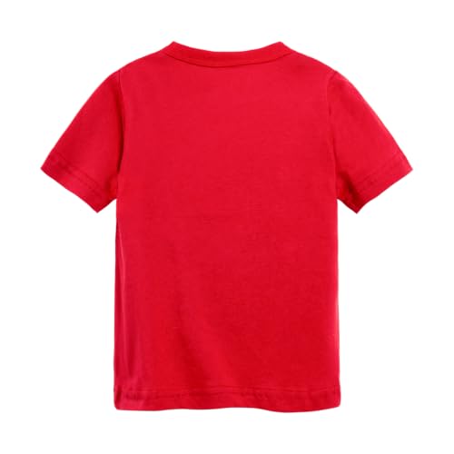 Image of Mud Kingdom T-Shirt for Boys Short Sleeve Plain Cotton Classic Summer Casual Stripe