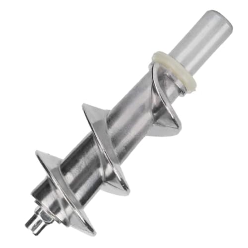 Sewroro Tornillo de Repuesto para Picadora de Carne Eléctrica Accesorio de Acero Inoxidable Resistente Pieza Duradera para Cocina Doméstica Compatible y Fácil de Instalar Suministros