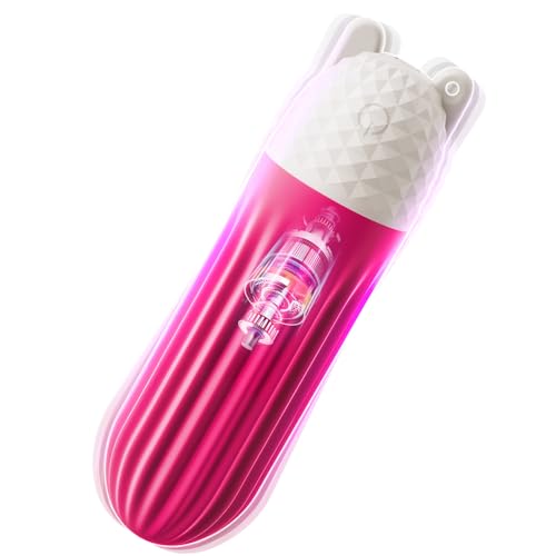 SXOVO 10 modos de vibración, mini vibrador, estimulación del punto G del clitoral, recargable, resistente al agua, potente estimulación, masturbador portátil para parejas de viaje (rosa)