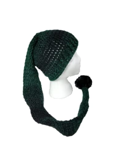Crochet Elf Long Tail Hat - Multiple Color Options by Shay's Creative Expression