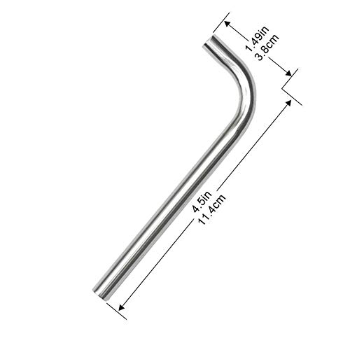 Replacement Silicone Tubing Hose for Water Bottle Pump, High Compatibility stainless steel tube for Most Electric USB Charging Automatic Drinking Water Pump, BPA Free