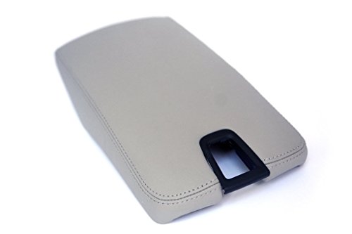 Autoguru Center Console Armrest Synthetic Leather Cover Light Gray Made for Lexus ES350 07-09