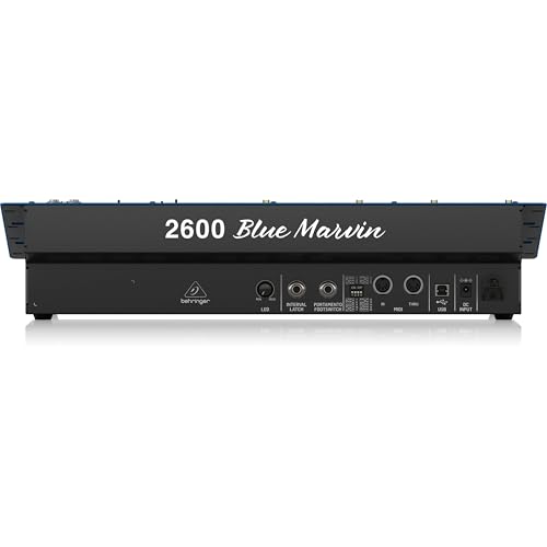 Image of Behringer 2600 BLUE MARVIN Special Edition Semi-Modular Analog Synthesizer with 3 VCOs and Multi-Mode VCF in 8U Rack-Mount Format