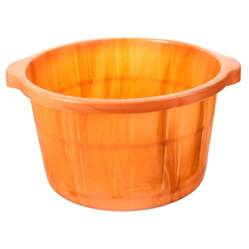 Bassin de bain en plastique Alipis seau profond pour trempage et massage
