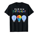 It's ok to be different autism awareness Tee