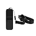 ELBFAE Silicone Cover for DJI Osmo Pocket Gimble Accessories Protective Case Sling Strap Mini Camera Handle Handheld Gimbal Stabilizer (Color : Black)