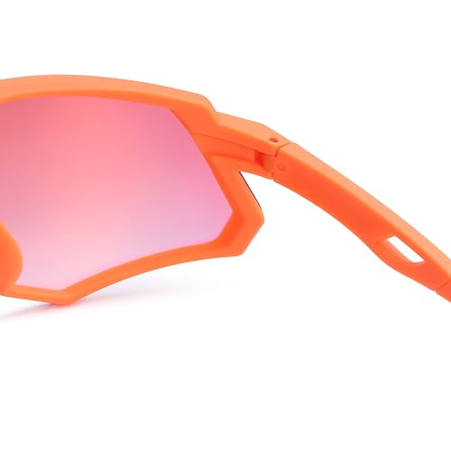 Image of Dervin UV Protected Non-Polarized Sports Sunglasses for Men & Women Driving Cycling Fishing Cricket Sunglasses