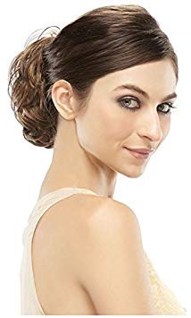 Mimic Curly Ponytail Wrap Elasticized Womens Scrunchie 4.5" Length Attachment EasiHair Hairpieces,24B22