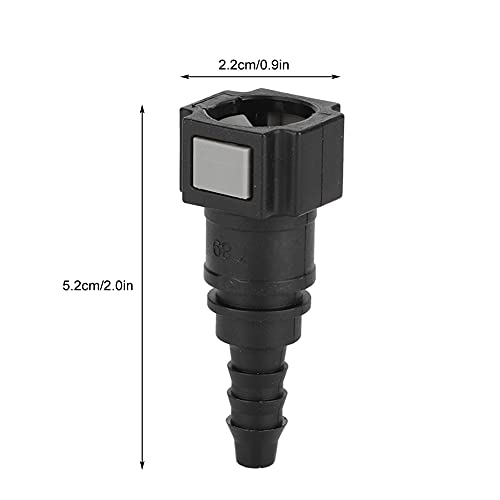 Conector de linha de combustível de 8 mm, conector de liberação rápida de tubo de mangueira de linha